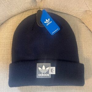 Adidas Dark Blue Knit Beanie